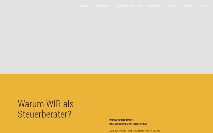 Zrzut ekranu ek-steuer.de