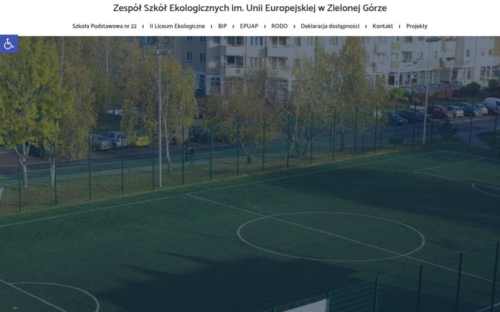 Screenshot of ek.edu.pl