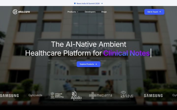 Screenshot of eka.care