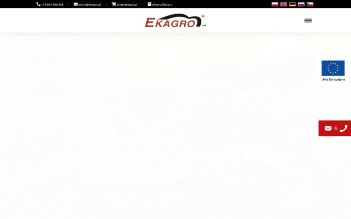 Screenshot of ekagro.pl