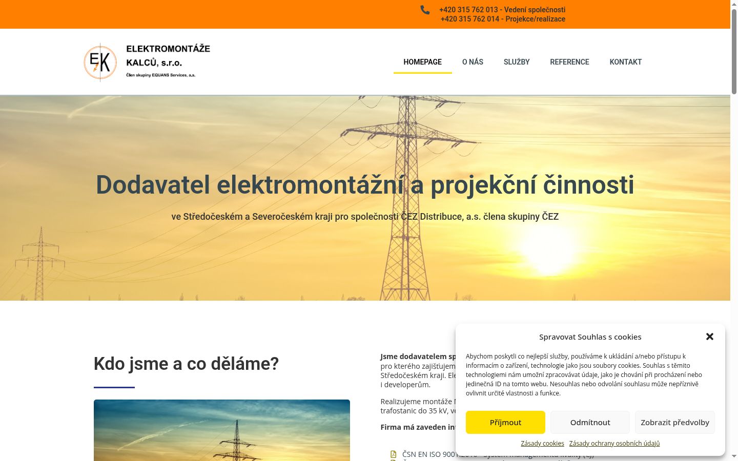 Screenshot tal-banner tal-kunsens muri qabel kwalunkwe interazzjoni