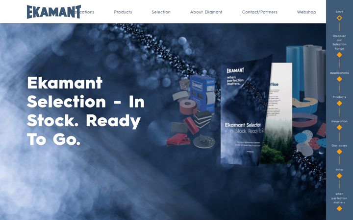 Screenshot of ekamant.com