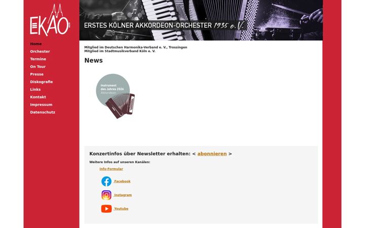 Screenshot of ekao.de