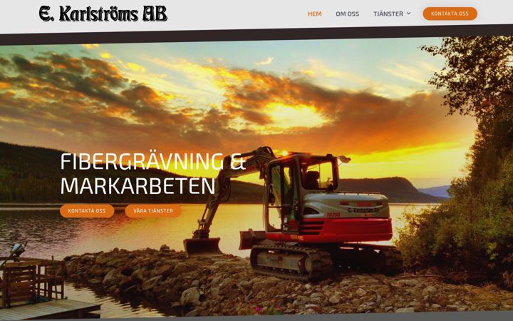 Zrzut ekranu ekarlstroms.se