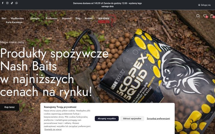 Screenshot ta' ekarmazyn.pl