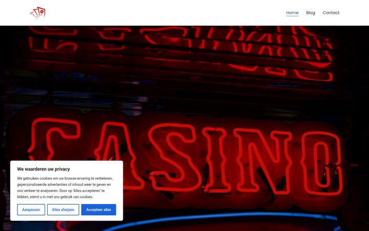 Ekrānuzņēmums no ekcasino.nl