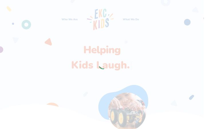 Snímek obrazovky ekckids.org