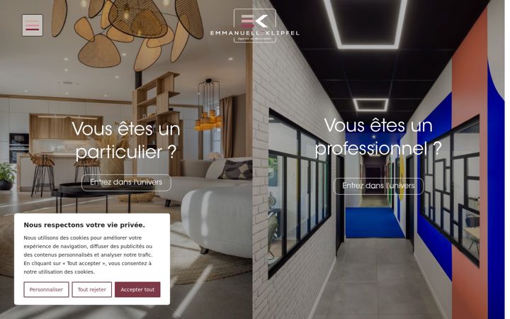 Screenshot of ekdecoration.fr