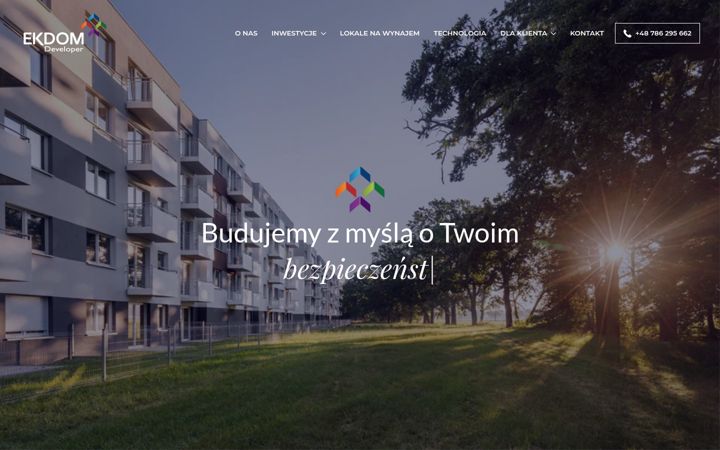 Screenshot ta' ekdom.pl