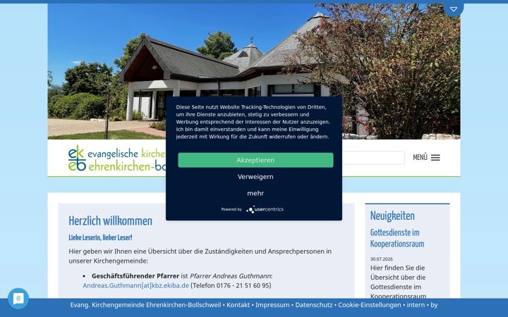 Screenshot of ekeb.de