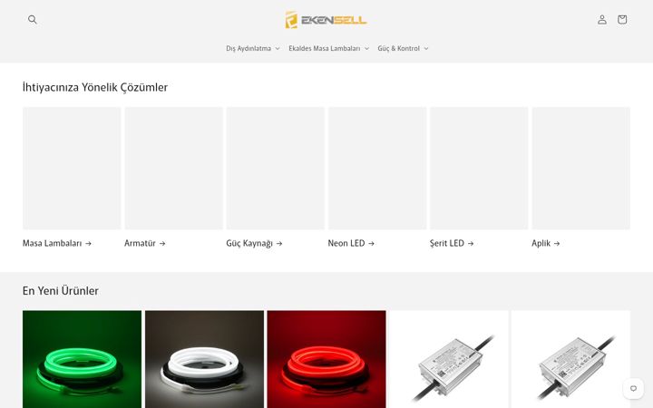 Screenshot of ekensell.com