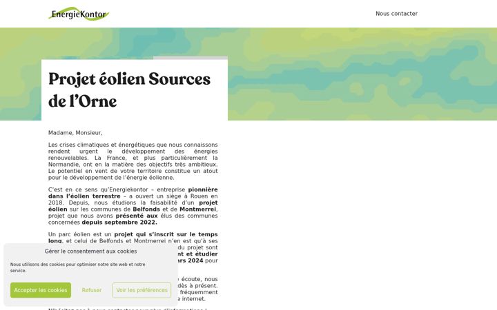 Screenshot of ekf-orne.fr