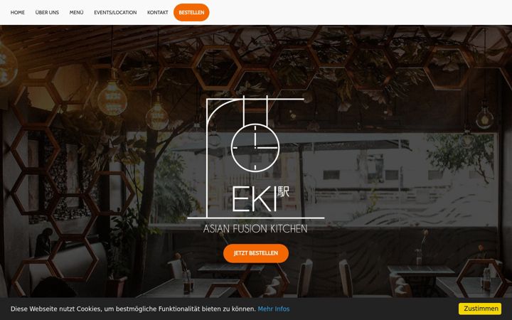 Screenshot of eki-halle.de