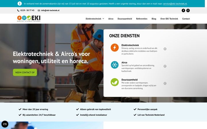 Ekrānuzņēmums no eki-techniek.nl