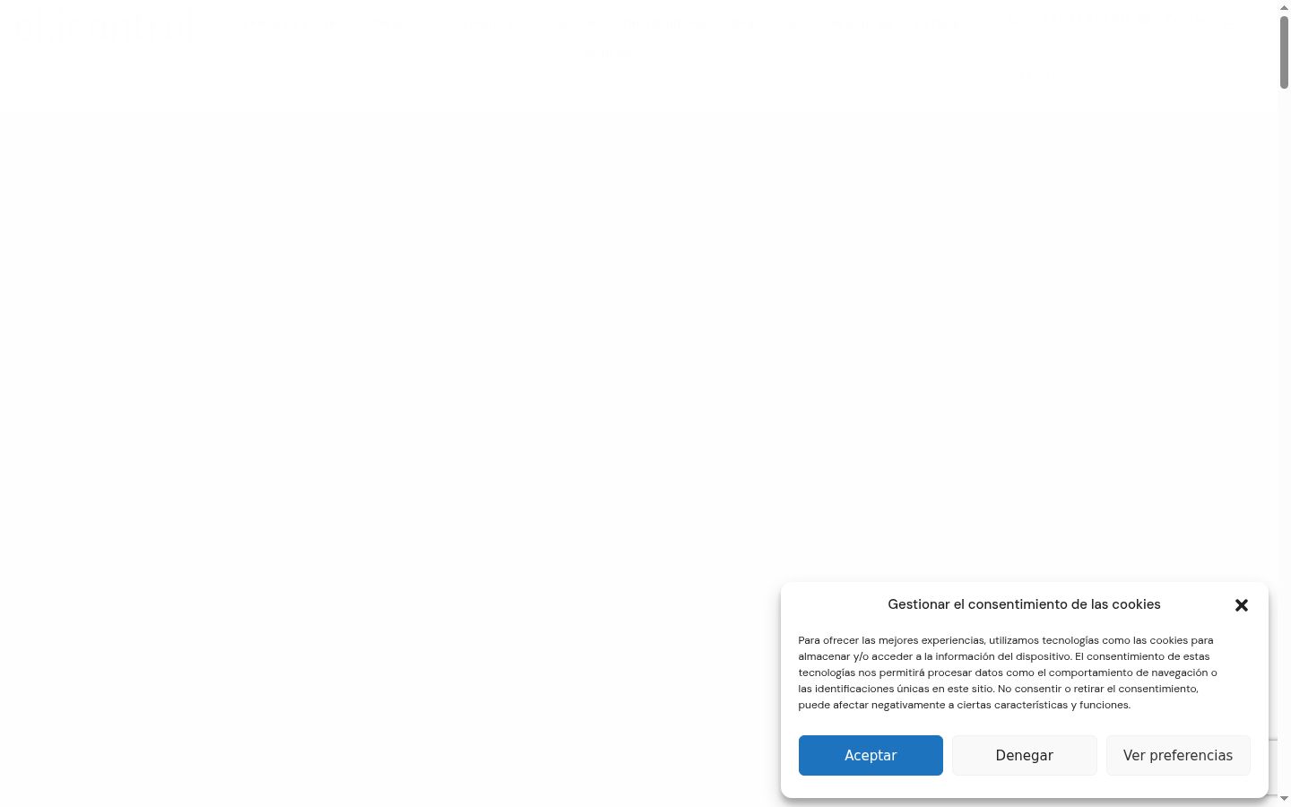 Screenshot des Einwilligungsbanners vor jeglicher Interaktion