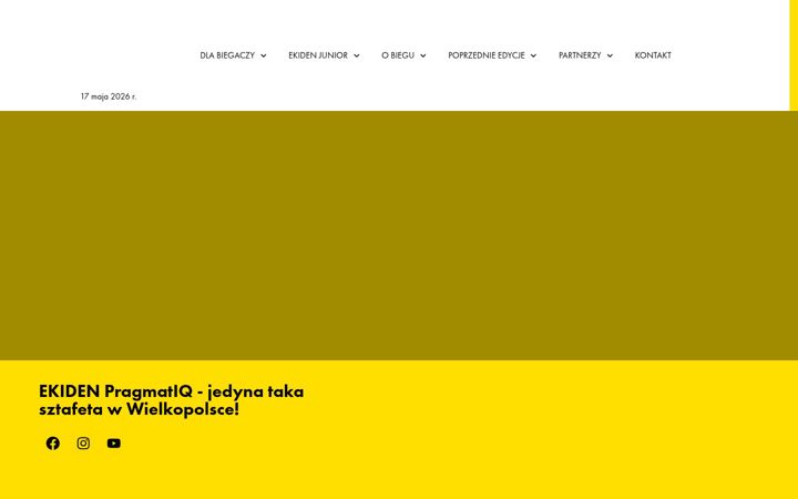 Screenshot ta' ekidenpragmatiq.pl