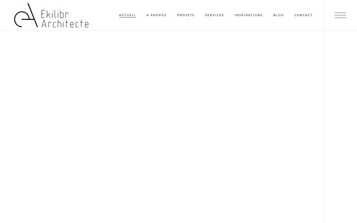 Screenshot of ekilibr-architecte.fr