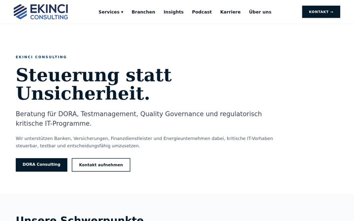 Screenshot of ekinci-consulting.de