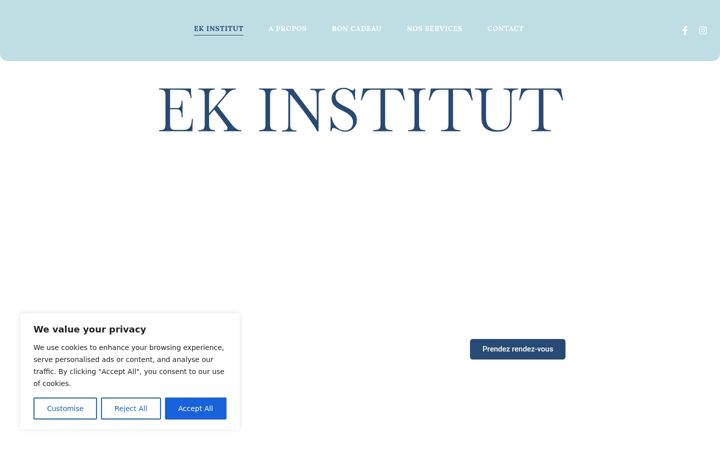 Screenshot of ekinstitut.fr