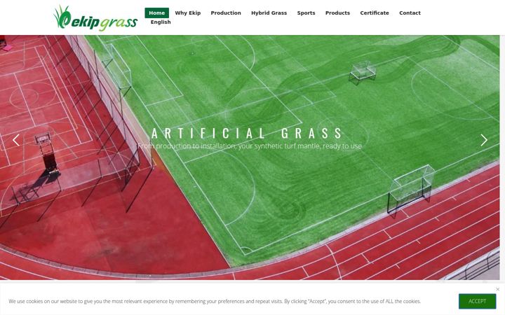 Screenshot ta' ekipgrass.net