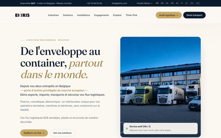 Screenshot of ekiris.com