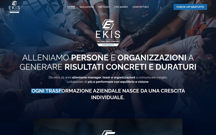 Snímek obrazovky ekiscorporate.it