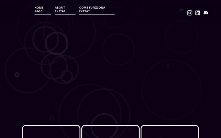 Screenshot di ekitai.io
