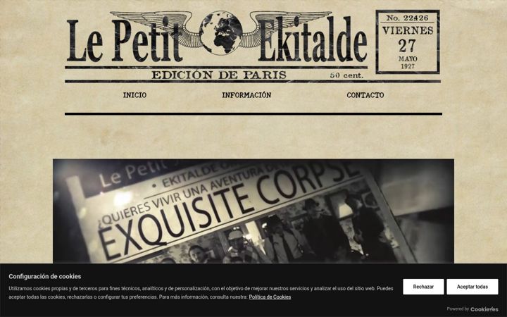 Screenshot of ekitalde.com