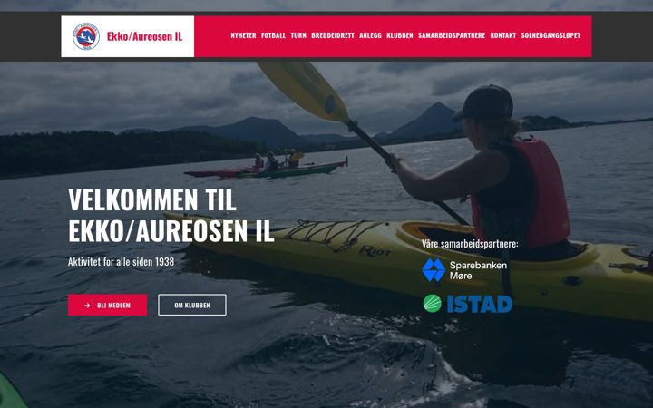 Screenshot of ekkoaureosen.no