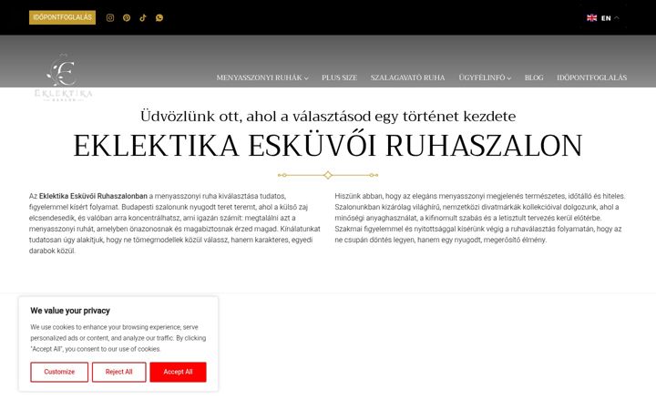 Snímek obrazovky eklektikaszalon.hu