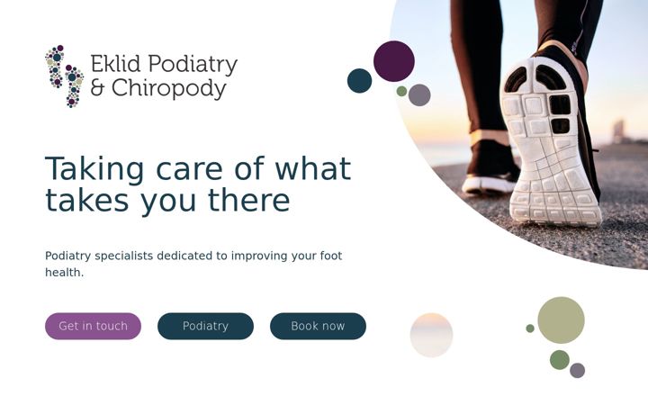 Ekrānuzņēmums no eklidpodiatry.co.uk