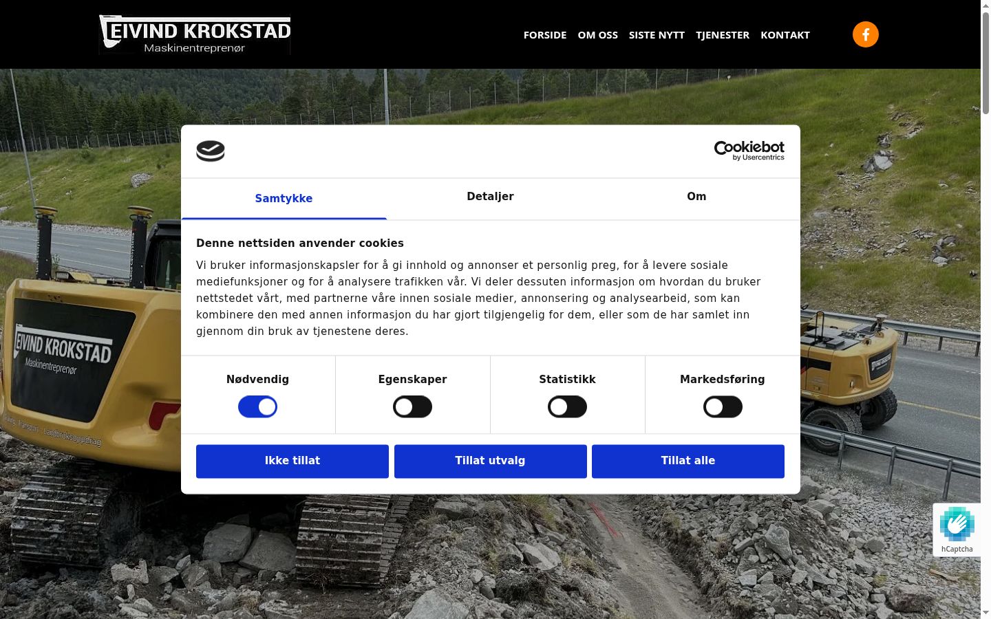 Zrzut ekranu banera zgody wyświetlanego przed jakąkolwiek interakcją