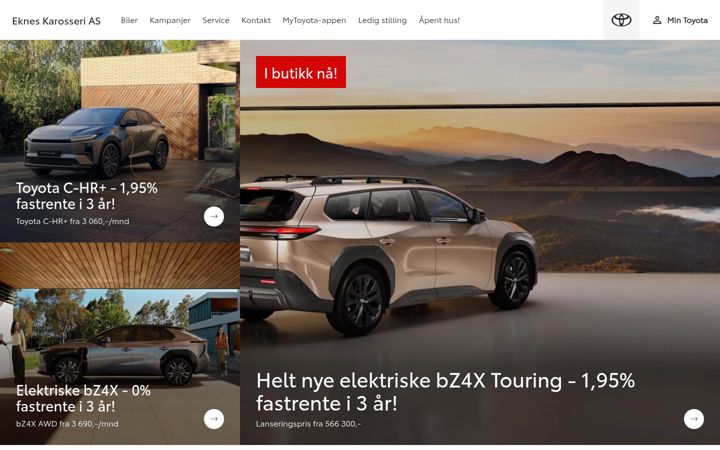 Zrzut ekranu ekneskarosseri.no