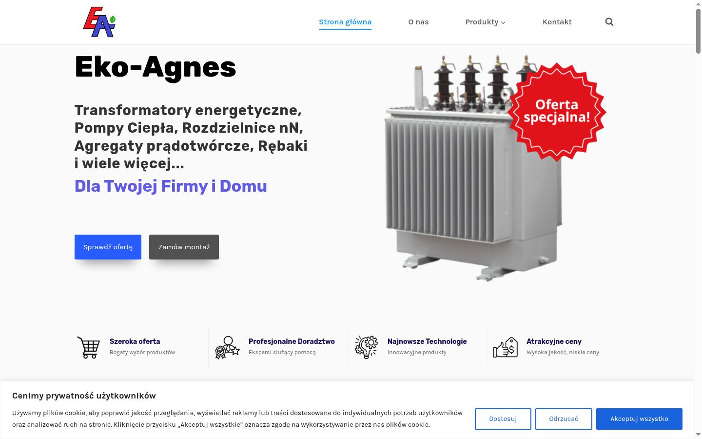 Screenshot tal-banner tal-kunsens muri qabel kwalunkwe interazzjoni
