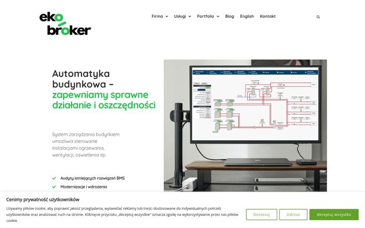 Screenshot of eko-broker.com