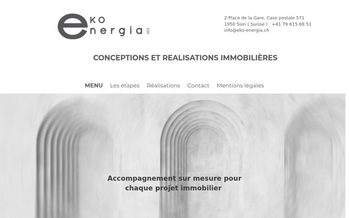 Screenshot von eko-energia.ch