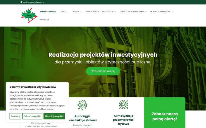 Screenshot of eko-energia.com.pl