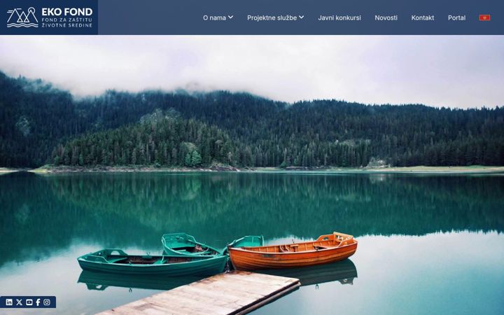 Screenshot of eko-fond.co.me