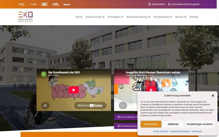 Screenshot of eko-laatzen.de