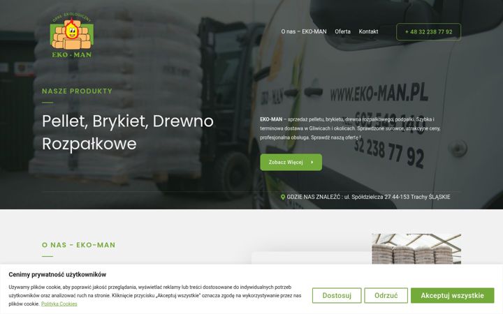 Screenshot of eko-man.pl