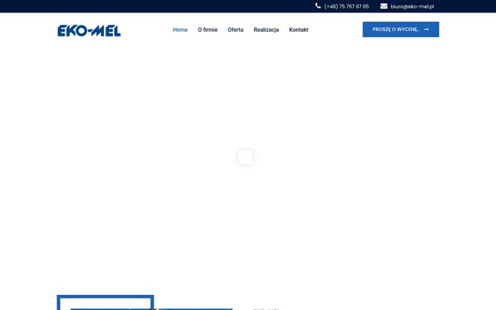 Screenshot ta' eko-mel.pl