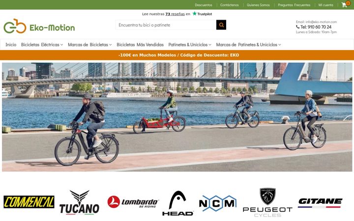 Screenshot of eko-motion.com