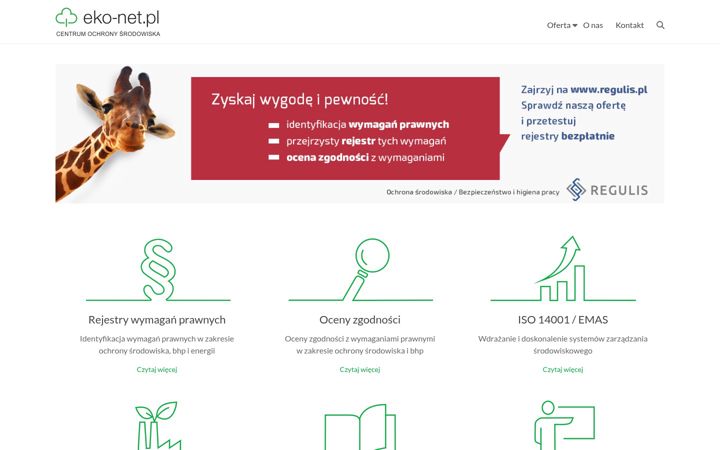 Screenshot ta' eko-net.pl