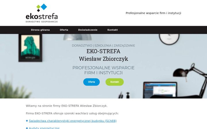Screenshot of eko-strefa.com.pl