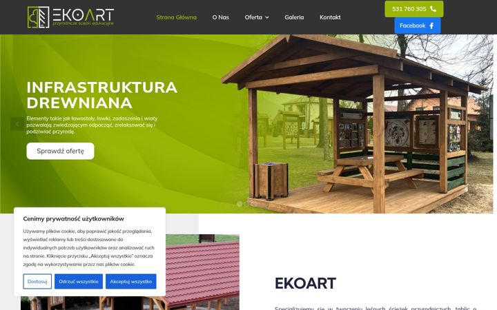 Screenshot of ekoart-pro.pl