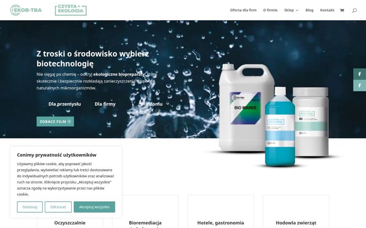 Screenshot ta' ekobtba.pl