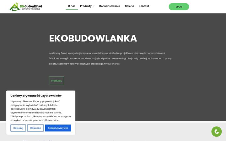 Screenshot ta' ekobudowlanka.pl