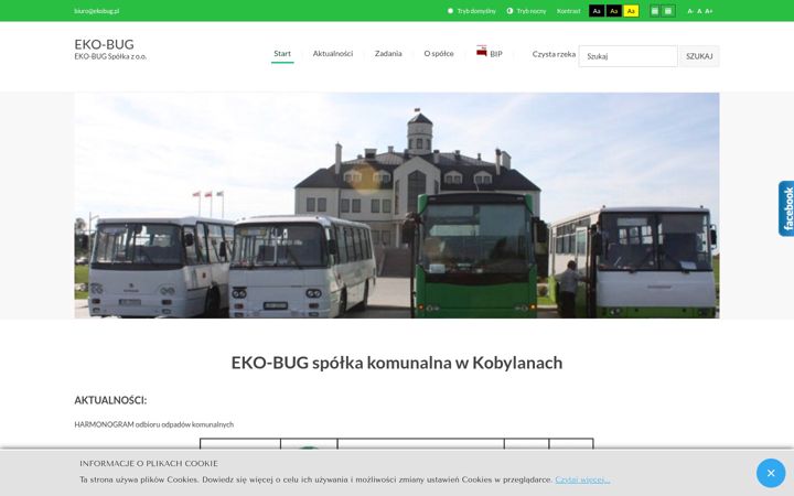 Screenshot ta' ekobug.pl