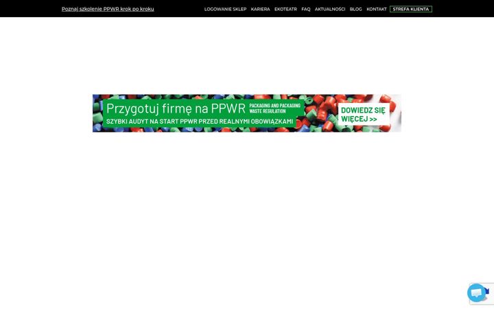 Screenshot of ekocykl.pl
