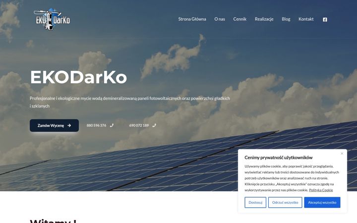 Screenshot of ekodarko.pl